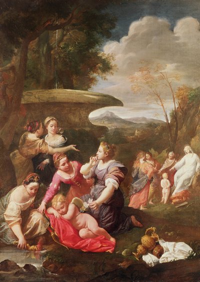 Country Scene by Italian School
